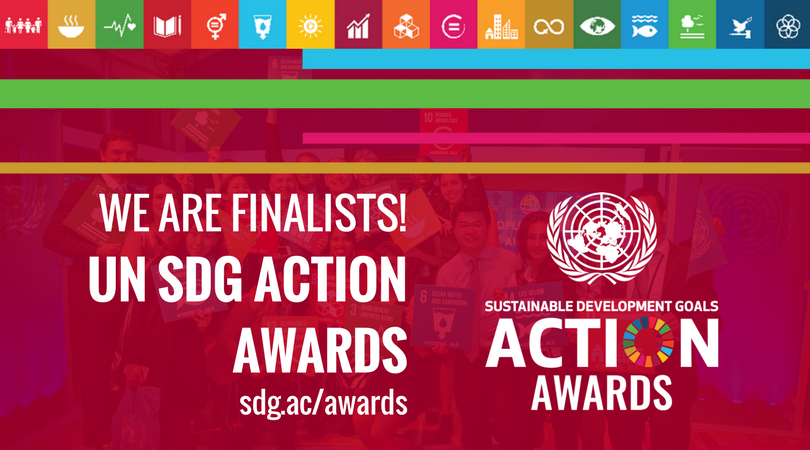 80:20 and Pres College Bray selected as finalist for the first United Nations SDG Action Awards