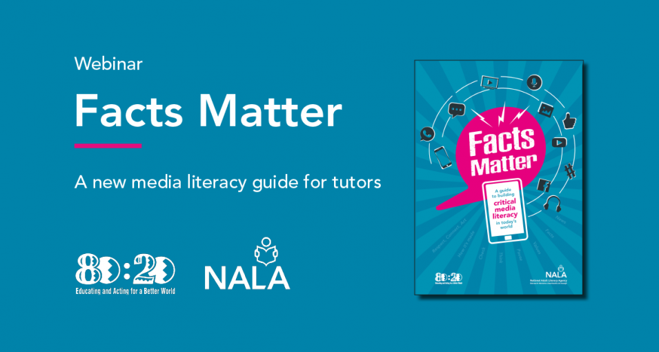 Launch event 28 Sept: Facts Matter – New tutor guide